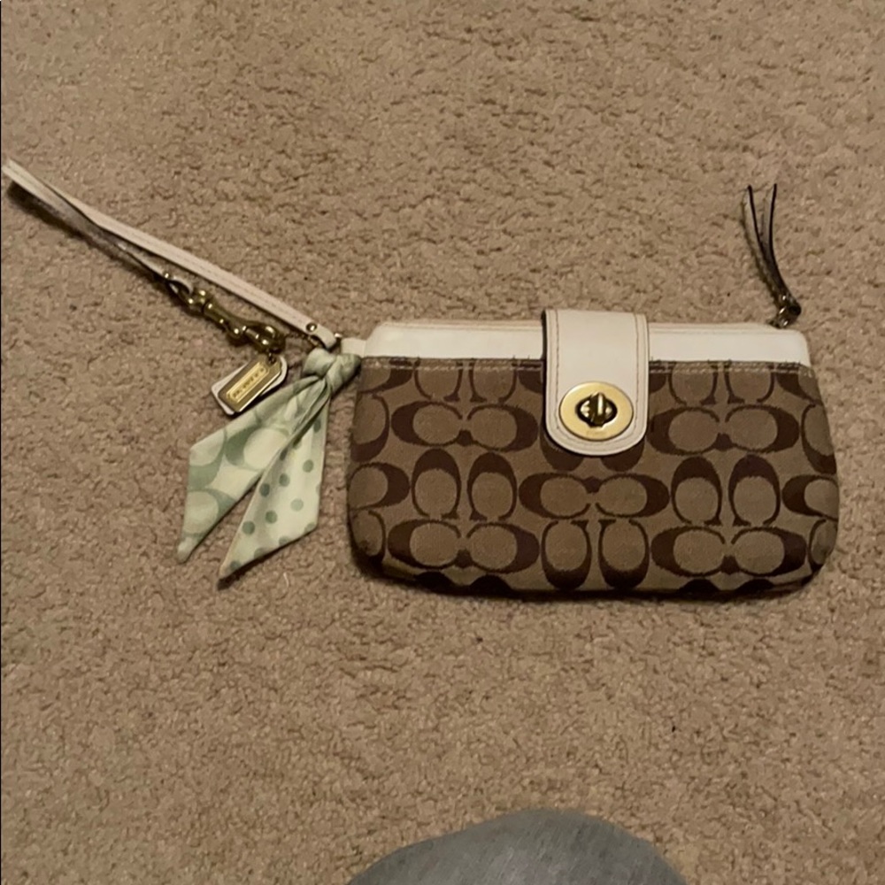 Coach wristlet